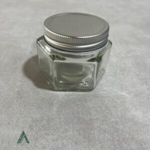 جار شیشه ای مناسب شمع
