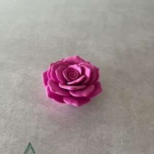 قالب سیلیکونی گل رز صورتی باکیفیت و انعطاف‌پذیر